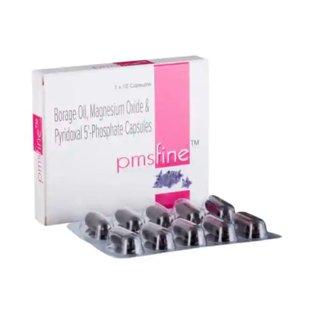 Pmsfine Soft Gelatin (1 Strip Of 10 soft gelatin capsules)