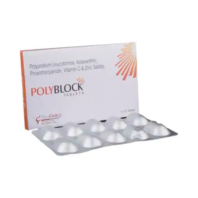 Polyblock (1 Strip Of 10 tablets)