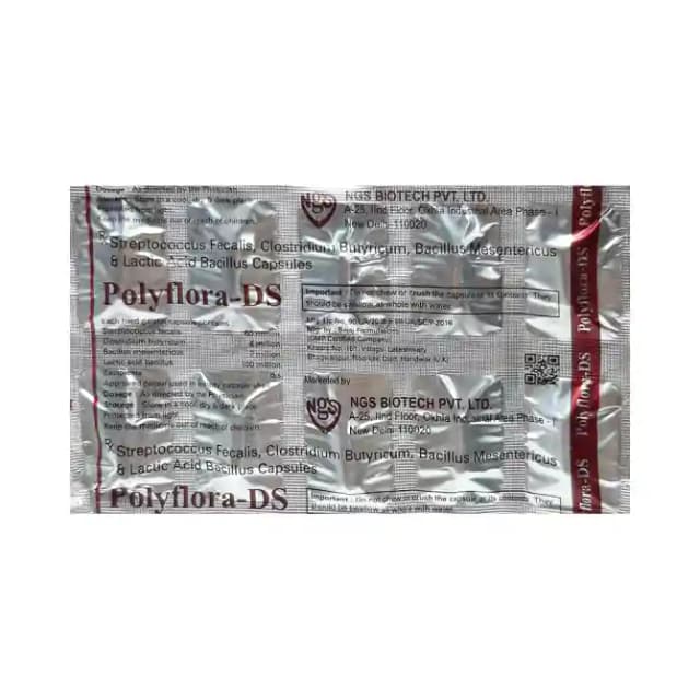 Polyflora DS (1 Strip Of 10 capsules)