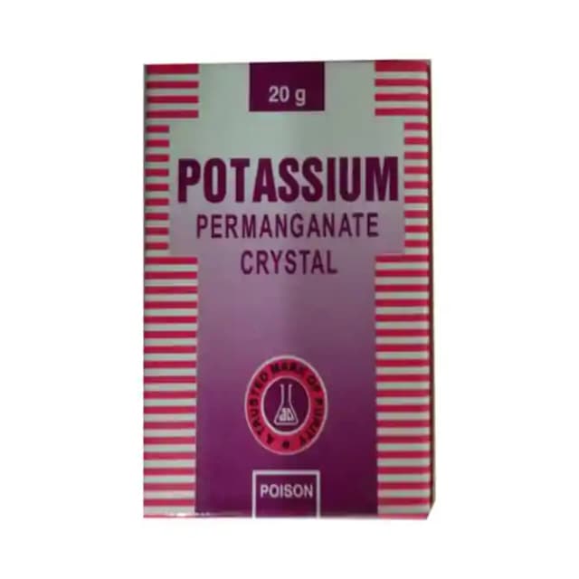 Potassium Premanganate Powder (1 Packet Of 20 gm Powder)