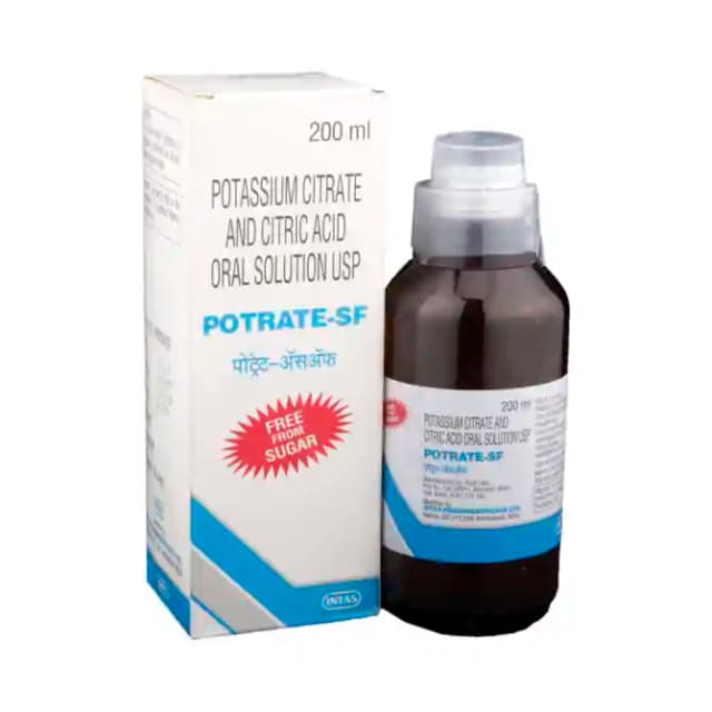 Potrate SF Syrup (1 Bottle of 200 ml Syrup)