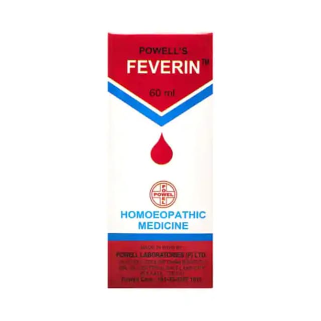 Powells Feverin Syrup (1 Bottle of 60 ml Syrup)
