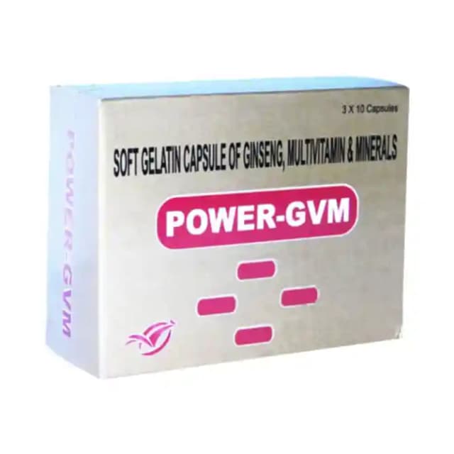 Power GVM (1 Strip Of 10 capsules)