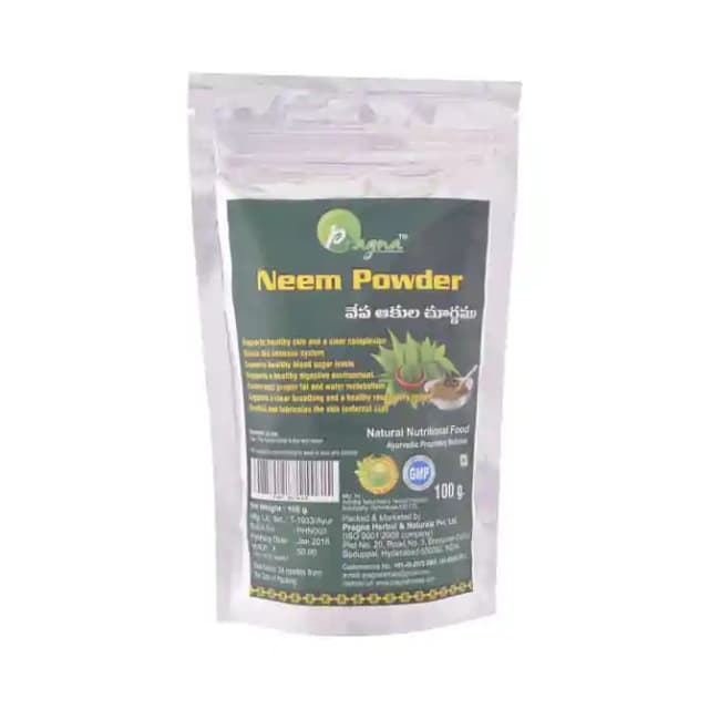 Pragna Neem Powder (1 Packet Of 100 gm Powder)