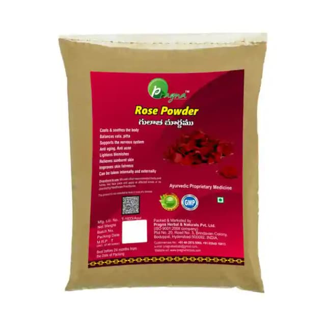 Pragna Rose Powder (1 Packet Of 100 gm Powder)