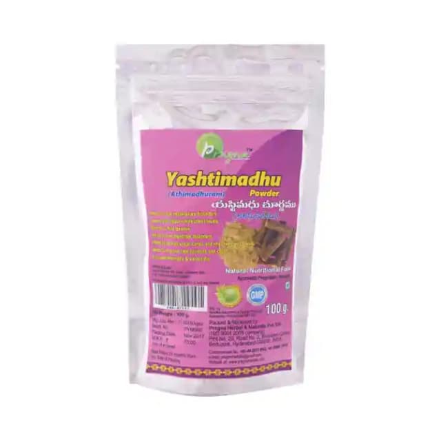 Pragna Yashtimadhu Powder Pack of 2 (1 Packet Of 90 gm Powder)