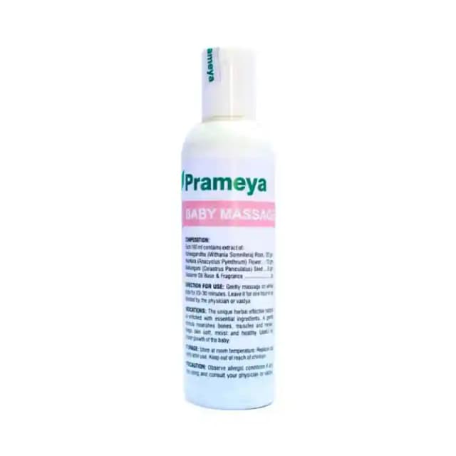 Prameya Herbals Baby Massage Oil (1 Bottle of 100 ml Oil)