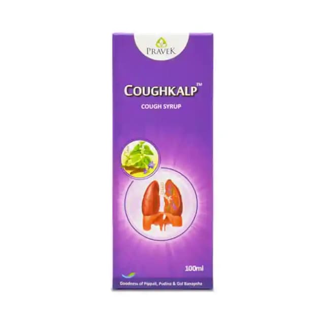 Pravek Coughkalp Syrup (1 Bottle of 100 ml Syrup)