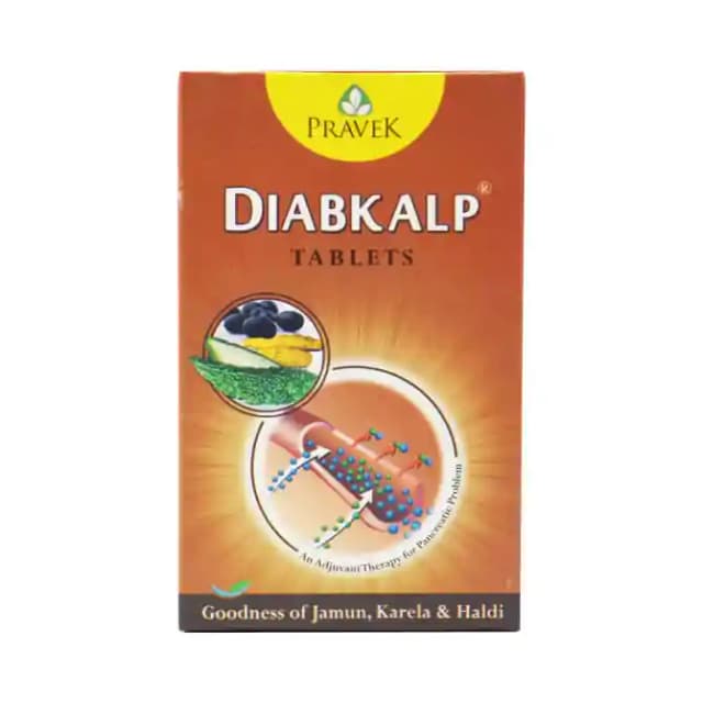 Pravek Diabkalp (1 Bottle of 30 tablets)