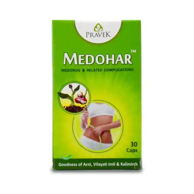 Pravek Medohar (1 Bottle of 30 capsules)