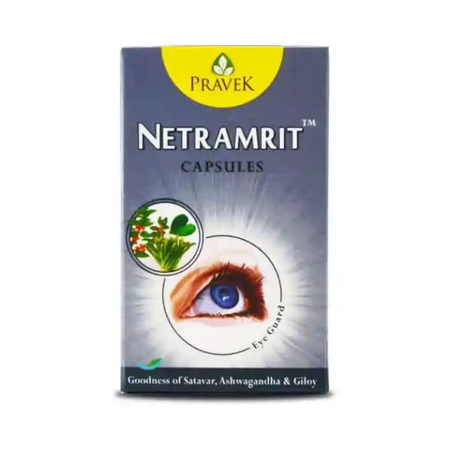 Pravek Netramrit (1 Bottle of 30 capsules)