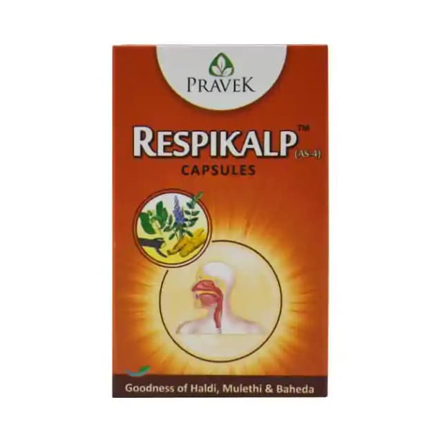 Pravek Respikalp (1 Bottle of 30 capsules)