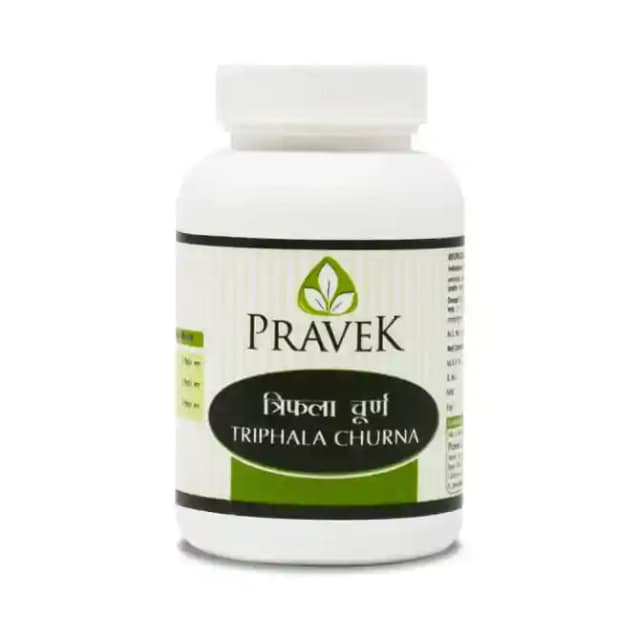 Pravek Triphala Churna (1 Bottle of 50 gm Churna)