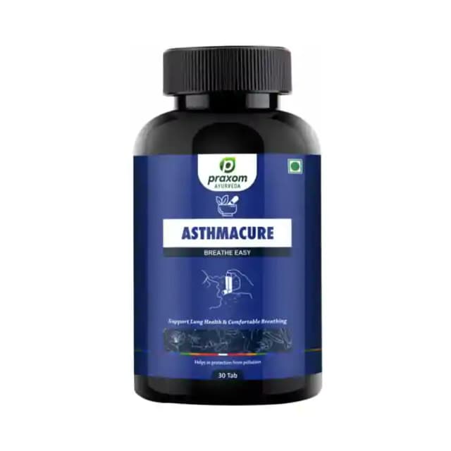 Praxom Ayurveda Asthmacure (1 Bottle of 30 tablets)