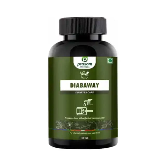 Praxom Ayurveda Diabaway (1 Bottle of 30 tablets)