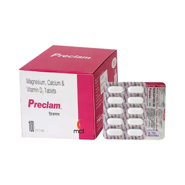 Preclam (1 Strip Of 10 tablets)