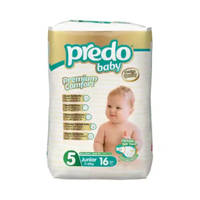 Predo Baby Diaper Junior (1 Packet Of 16 pieces)