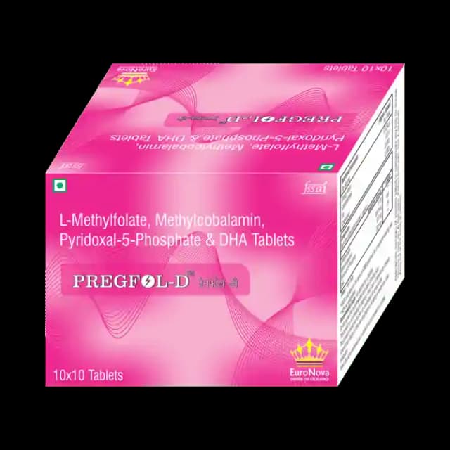 Pregfol D (1 Box Of 10 tablets)