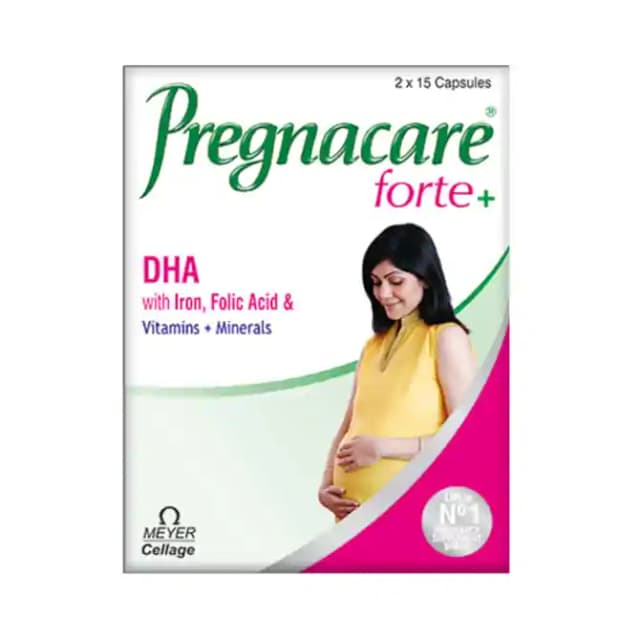 Pregnacare Forte Plus (1 Strip Of 15 capsules)