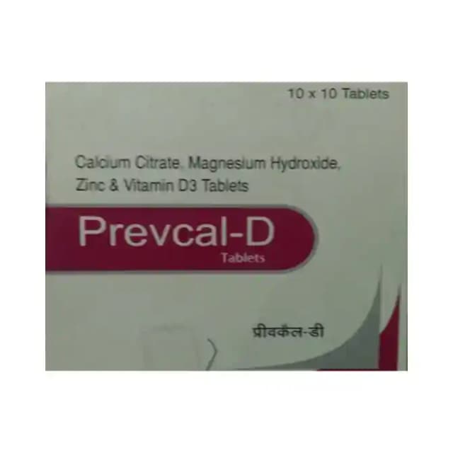 Prevcal D (1 Strip Of 10 tablets)
