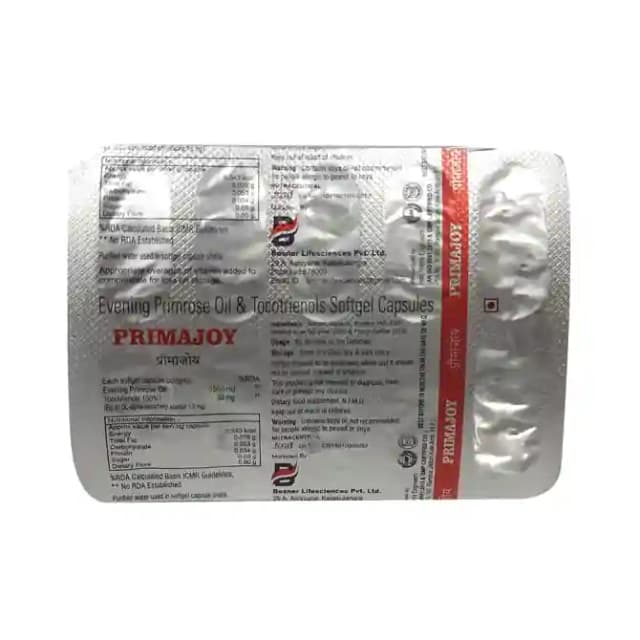 Primajoy Softgel (1 Strip Of 10 soft gelatin capsules)