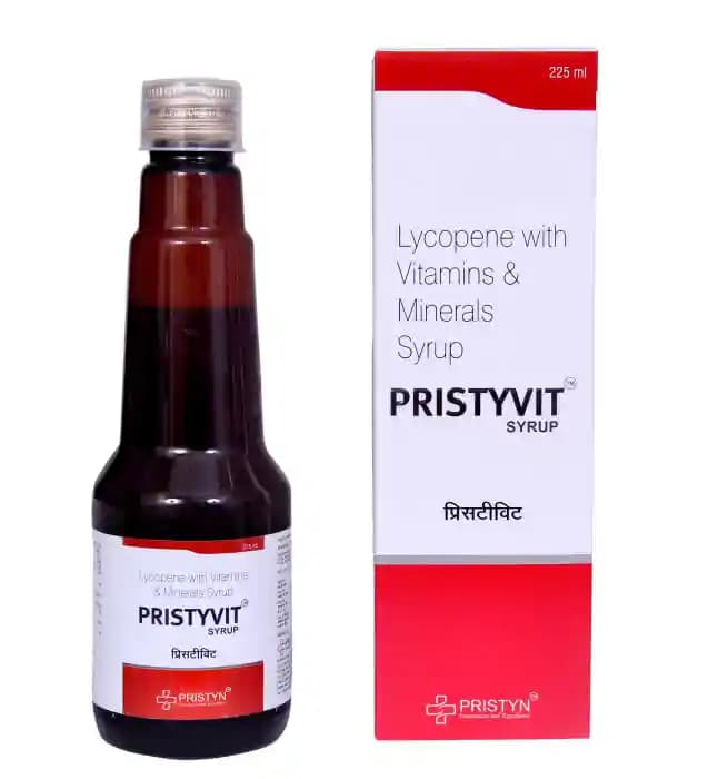 Pristyvit Syrup (1 Bottle of 225 ml Syrup)