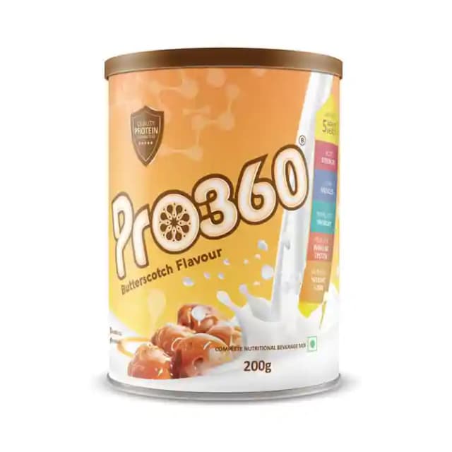 Pro360 Butterscotch (1 Jar Of 200 gm Powder)