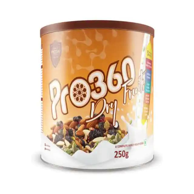 Pro360 Dry Fruits (1 Tinof250 gm Powder)