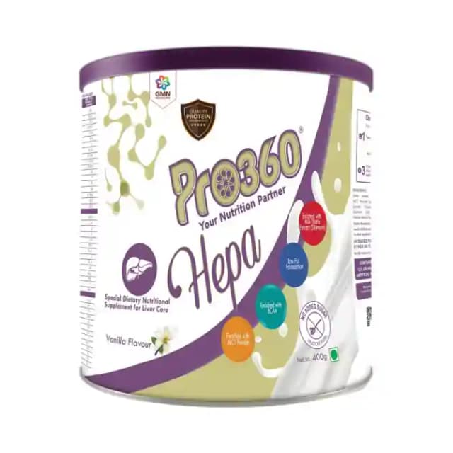 Pro360 Hepa Vanilla (1 Tinof400 gm Powder)