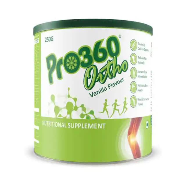 Pro360 Ortho Vanilla Veg (1 Tinof250 gm Powder)