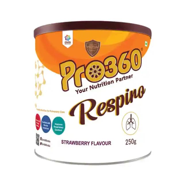 Pro360 Respiro Strawberry (1 Jar Of 250 gm Powder)
