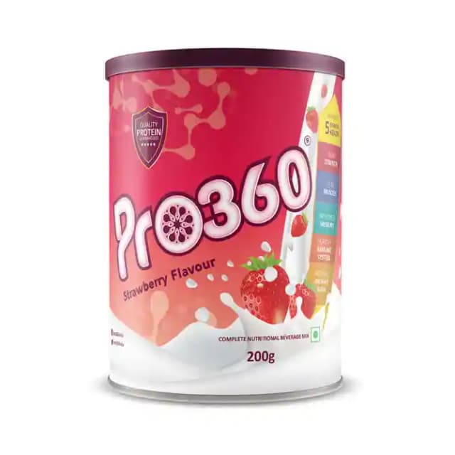 Pro360 Strawberry (1 Tinof200 gm Powder)