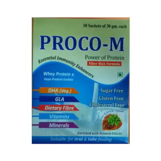 Proco M Sugar Free Sachet Elaichi (1 Sachet Of 30 gm Granules)