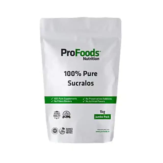 ProFoods 100% Pure Sucralose Powder (1 Packet Of 1 kg Powder)