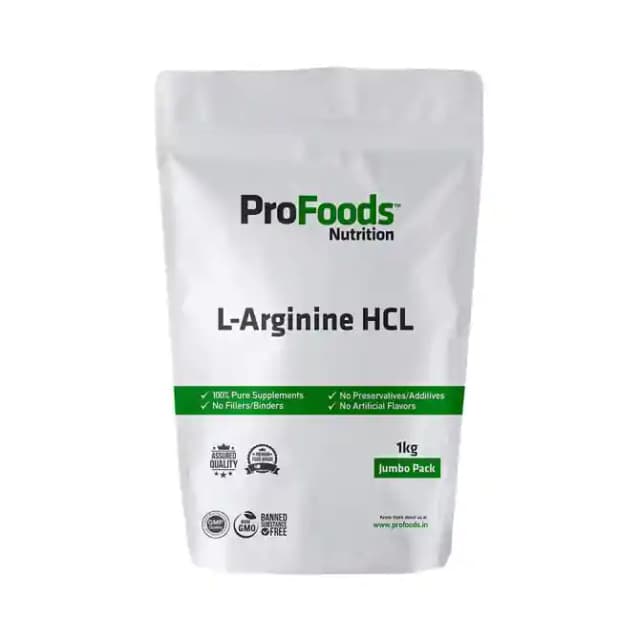ProFoods L Arginine HCL (1 Packet Of 1 kg Powder)