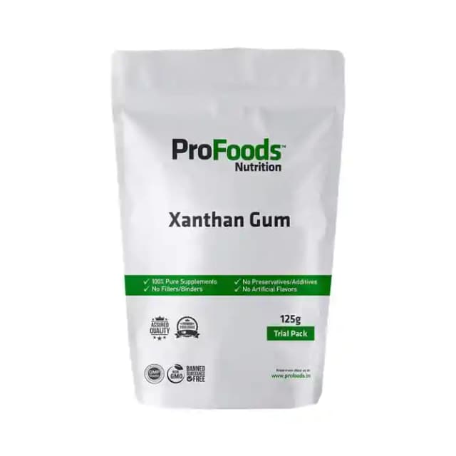 ProFoods Xanthan Gum (1 Packet Of 125 gm Powder)