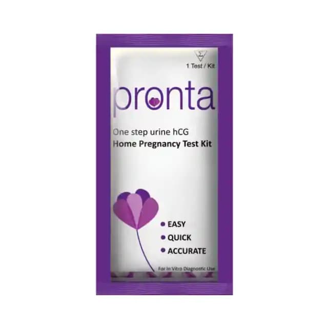 Pronta Home Pregnancy Test Kit (1 Packet Of 1 Test Kit)