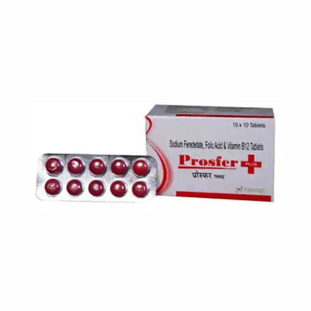 Prosfer Plus (1 Strip Of 10 tablets)