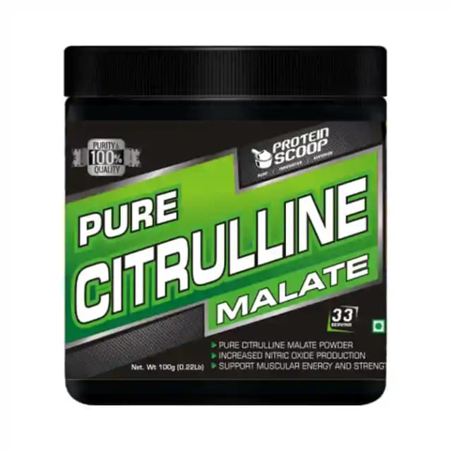 Protein Scoop Pure Citrulline Malate (1 Jar Of 100 gm Powder)
