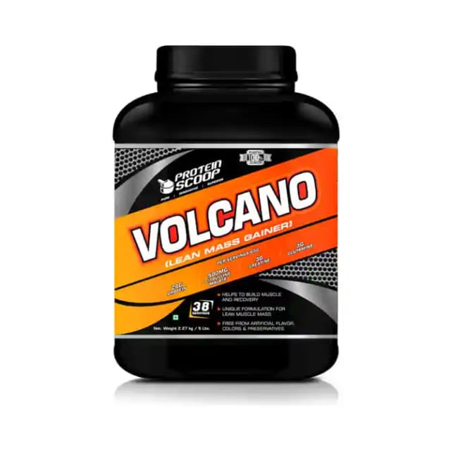 Protein Scoop Volcano Strawberry (1 Jar Of 2.27 kg Powder)