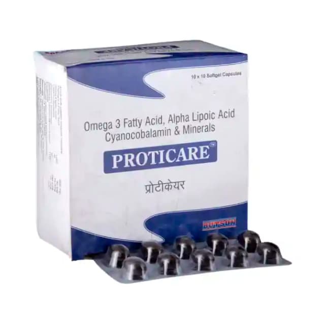 Proticare (1 Strip Of 10 capsules)