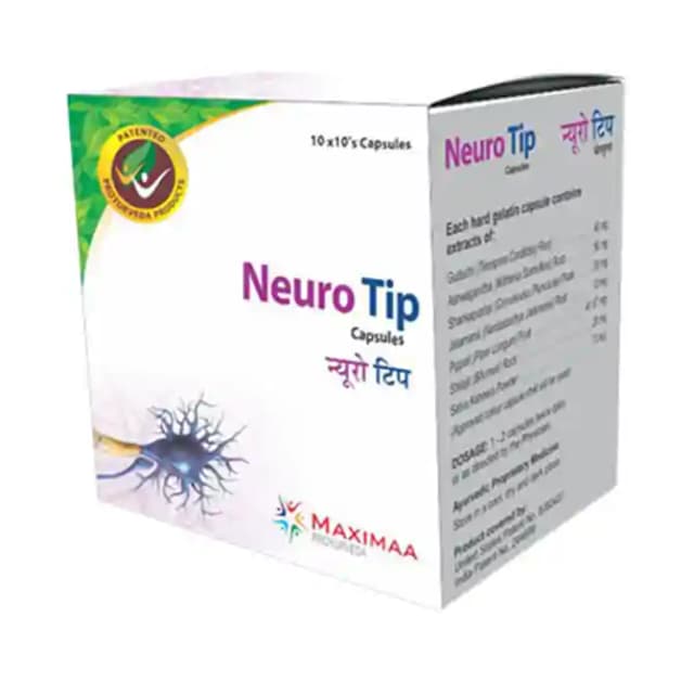 Proyurveda Neurotip (1 Box Of 100 capsules)