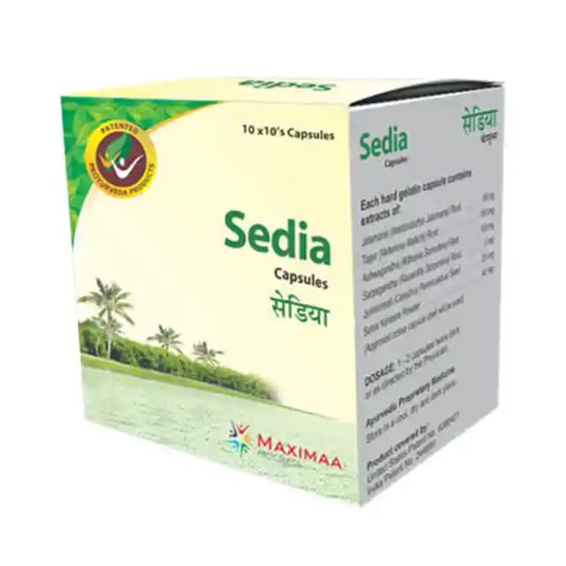 Proyurveda Sedia Sound Sleep (1 Box Of 100 capsules)