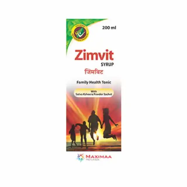 Proyurveda Zimvit Health Tonic (1 Bottle of 200 ml Syrup)