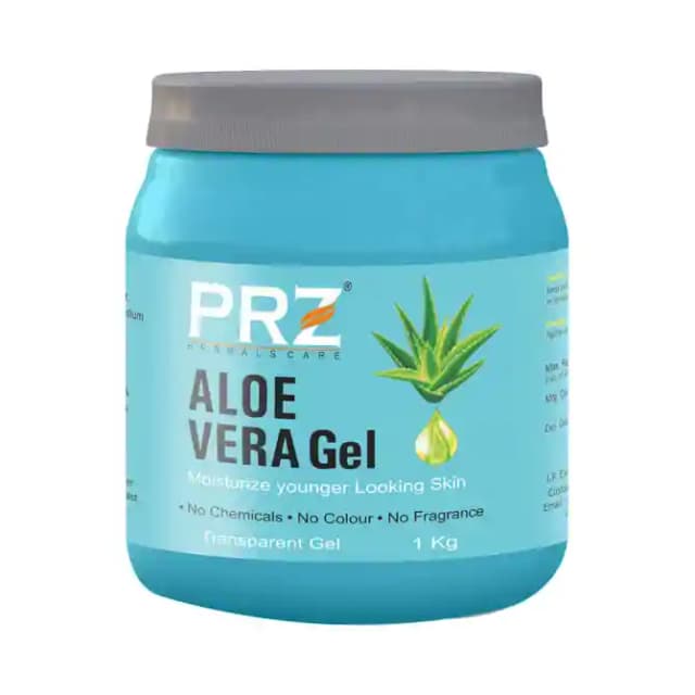 PRZ Herbals Care Aloe Vera Gel (1 Jar Of 1 kg Gel)