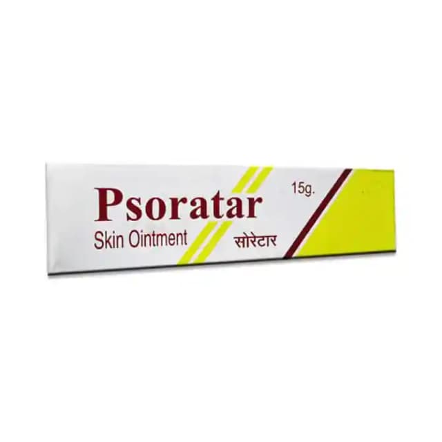 Psoratar Ointment (1 tube of 15 gm Ointment)