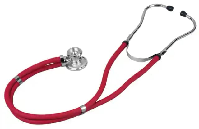 Pulse Wave Rappaport Stethoscope Red (1 Box Of 1 Unit)