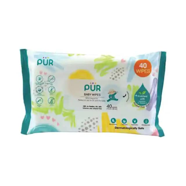 Pur Baby Wipes (1 Packet Of 40 wipes)