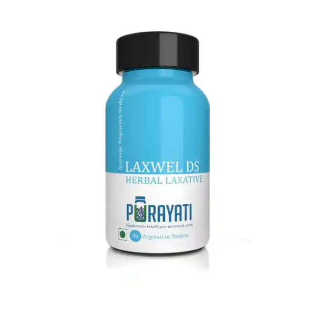 Purayati Laxwel DS Vegetarian (1 Bottle of 90 tablets)