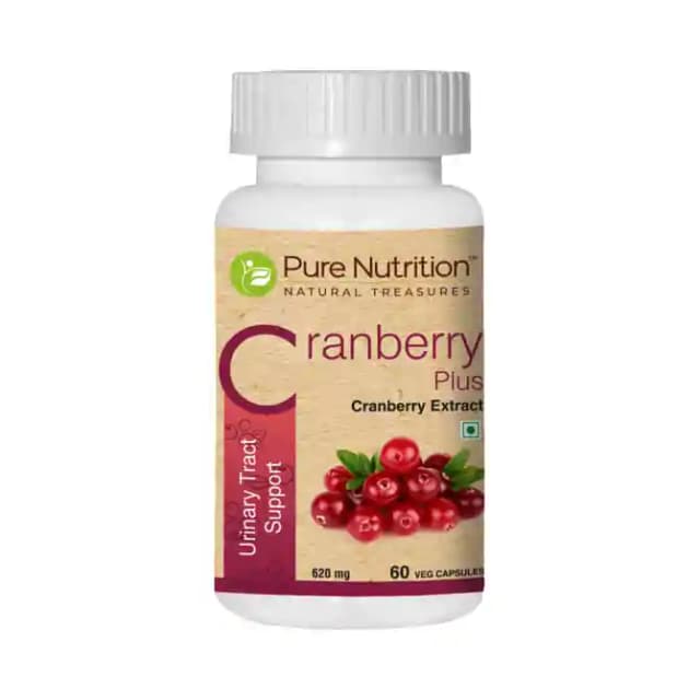 Pure Nutrition Cranberry Plus (1 Bottle of 60 capsules)